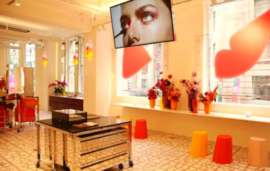 Secoin Irregular Stone Terrazzo Tiles Featured in a Luxury Cosmetics Store Chain in Australia